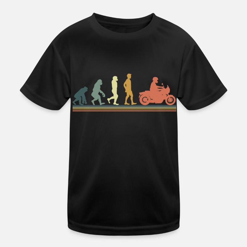 Evolution moto T-shirt sport Enfant