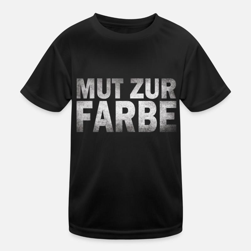 Courage to use colour Kids Functional T-Shirt