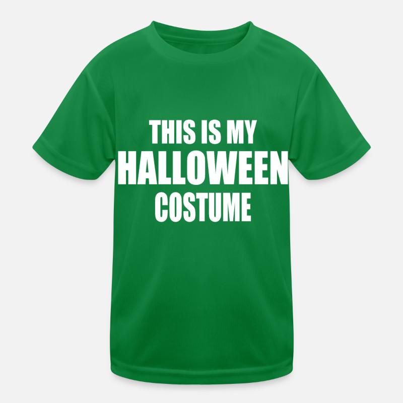 this is my halloween costume T-shirt sport Enfant