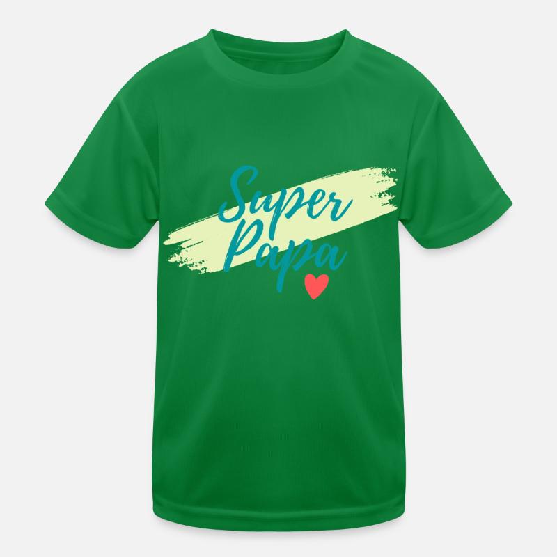 Super Dad Kids Functional T-Shirt
