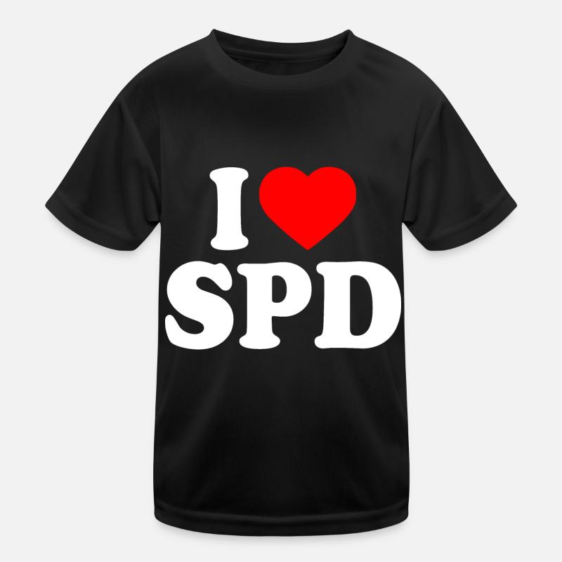 I love spd Kinder Funktions-T-Shirt
