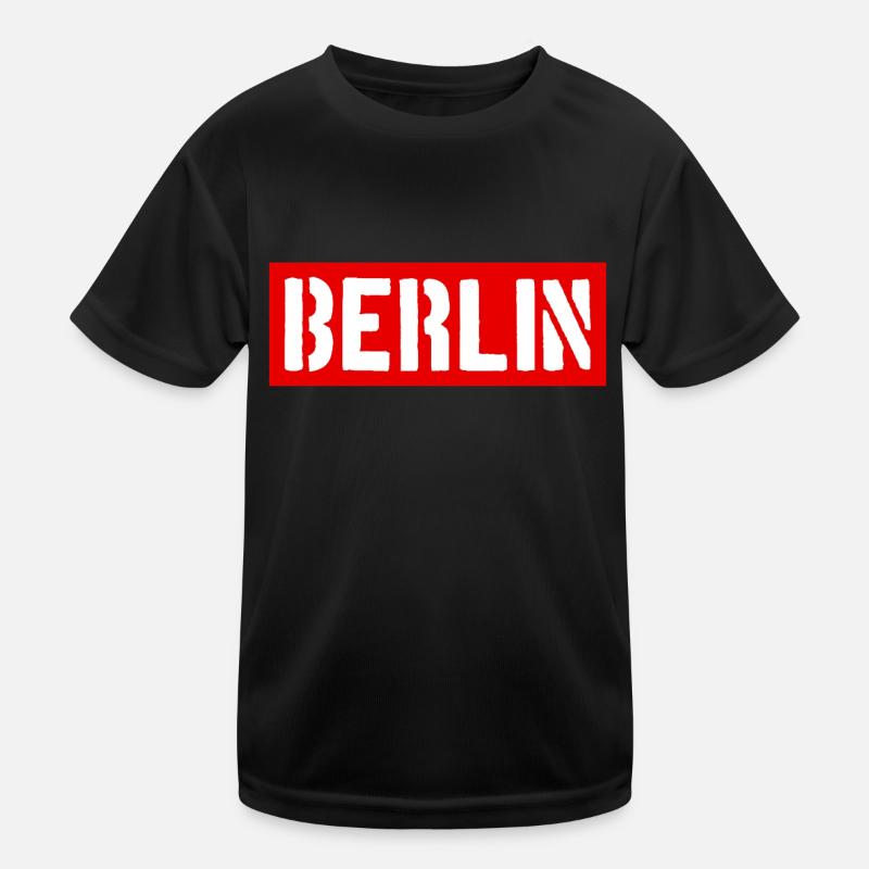 Berlin - Capitale - Allemagne - Berlin Bear T-shirt sport Enfant