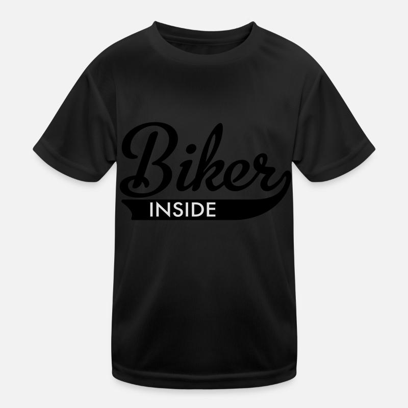 biker Kinder Funktions-T-Shirt