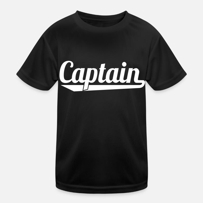 captain Kids Functional T-Shirt