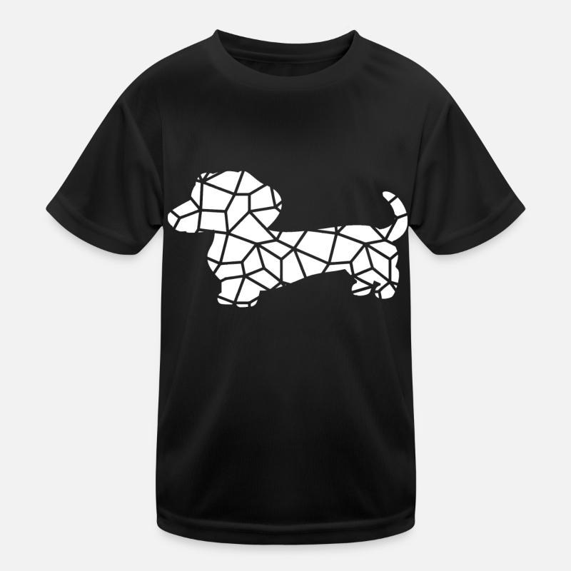 Dackel T-shirt sport Enfant