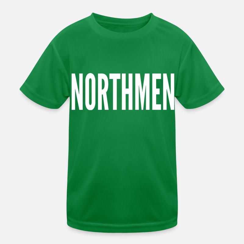 NORTHMEN (white) - Viking Gift Scandinavia etc Kids Functional T-Shirt