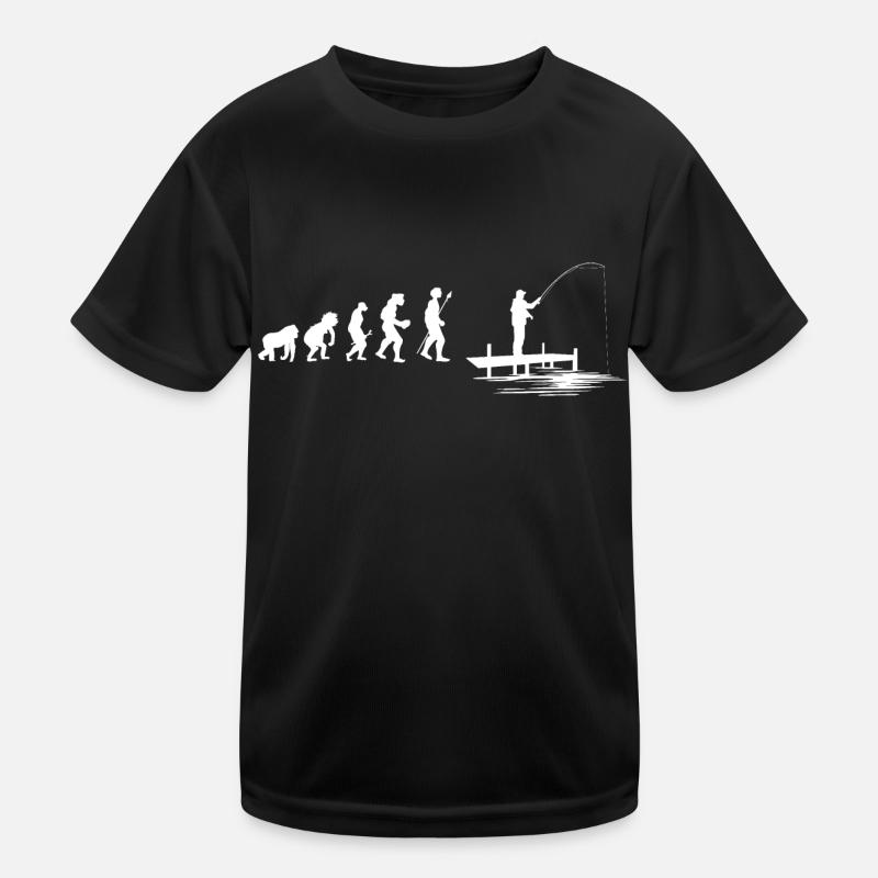 Entwicklung der Fischerei Kinder Funktions-T-Shirt
