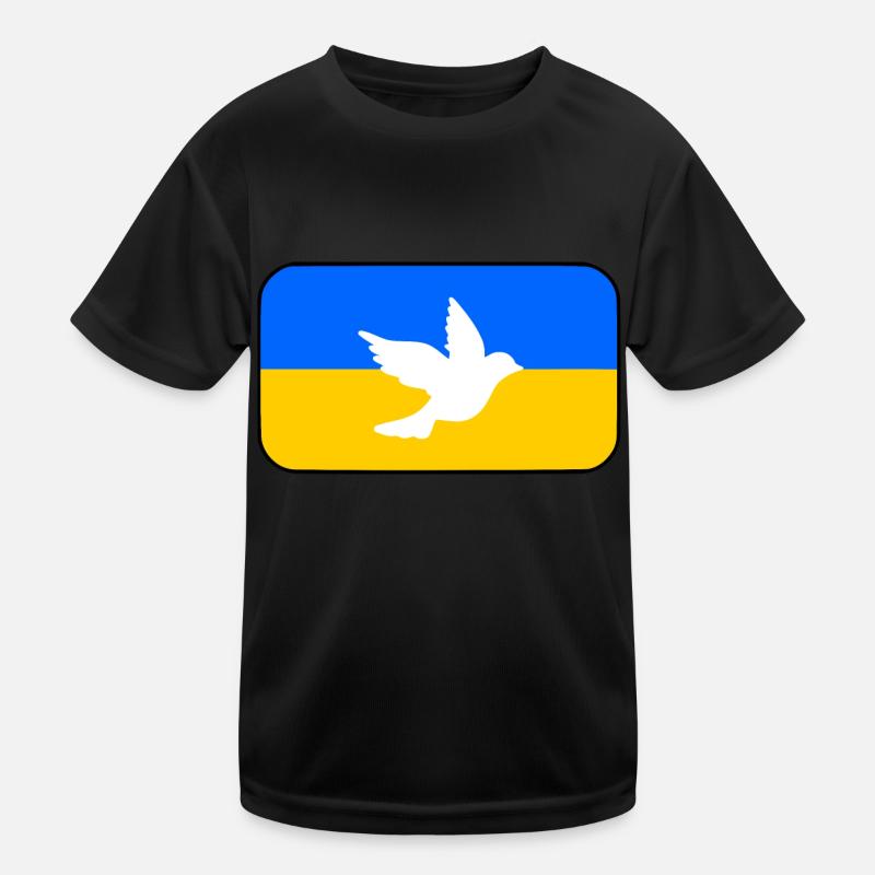Ukraine Kinder Funktions-T-Shirt