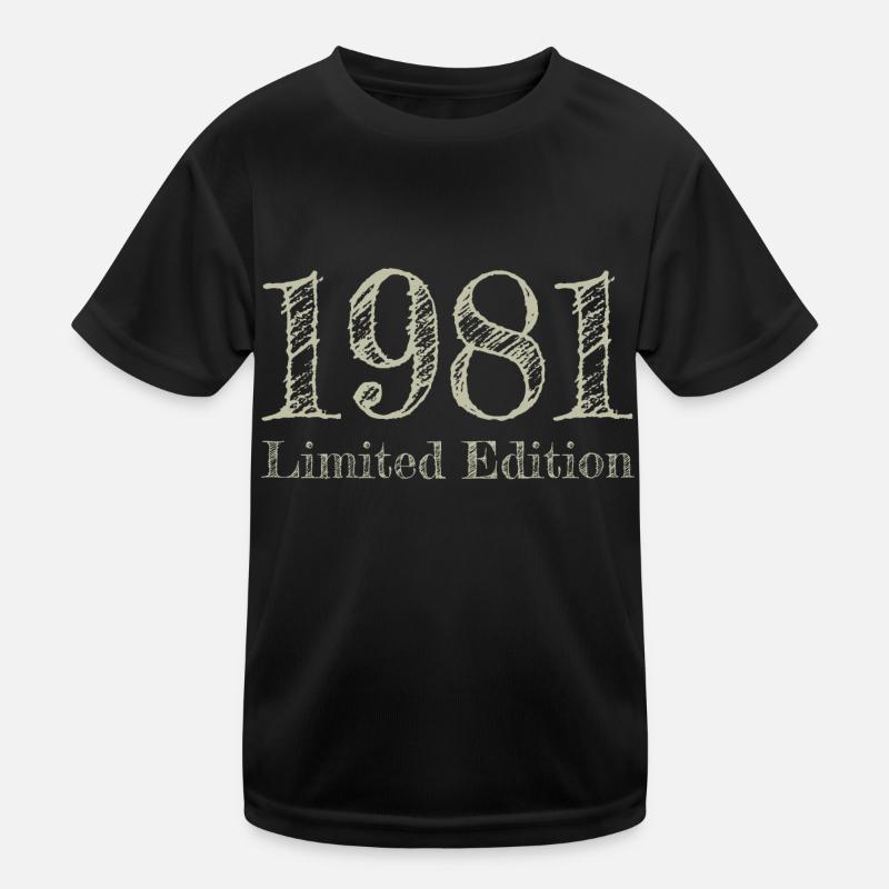 1981 T-shirt sport Enfant