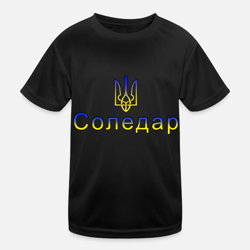 Soledar Ukraine Kinder Funktions-T-Shirt