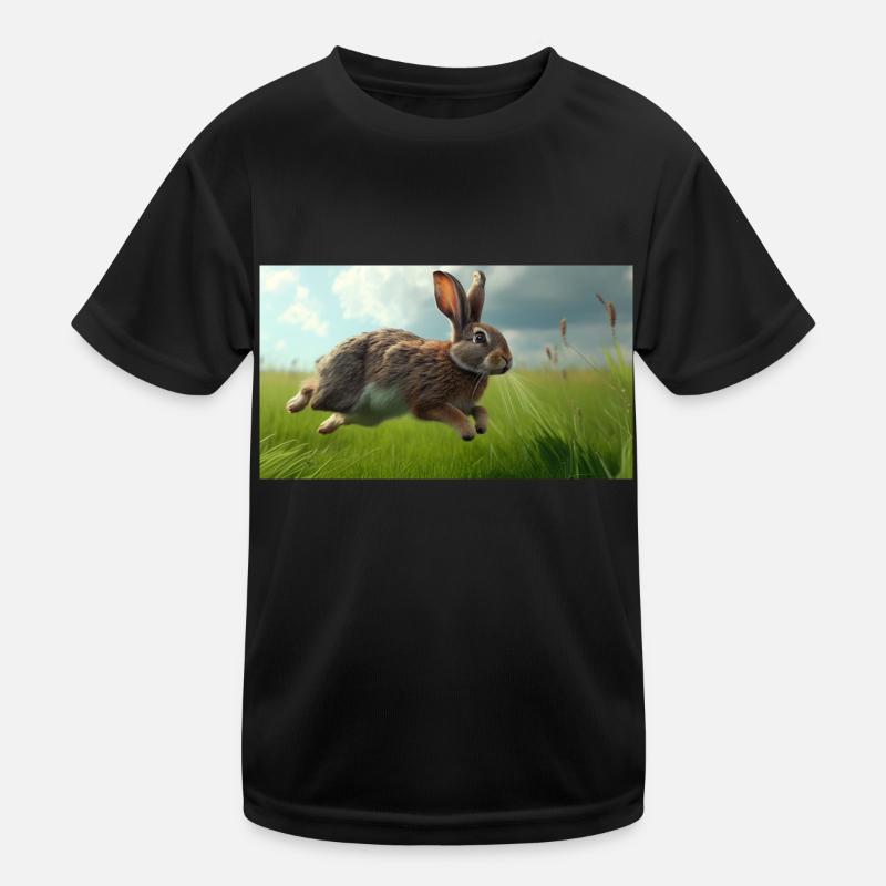Jumping Rabbit Kinder Funktions-T-Shirt