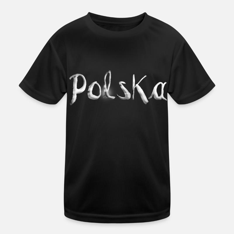 Polska, Polen, Poland Kinder Funktions-T-Shirt