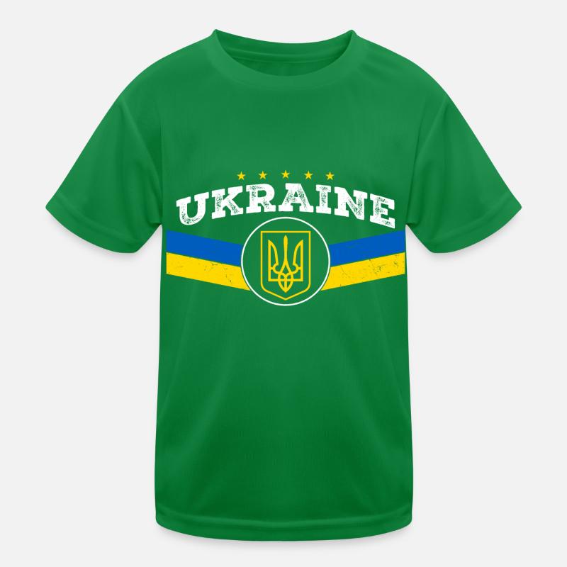 Ukraine Trident - Symbole ukrainien Tryzub T-shirt sport Enfant
