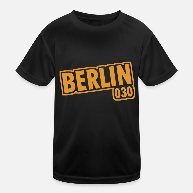 Berlin - 030 - Capitale - Allemagne - Indicatif régional T-shirt sport Enfant