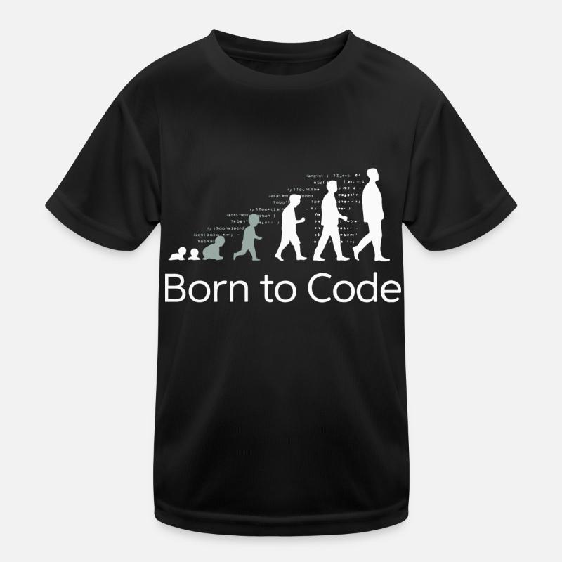 NÉ POUR CODER T-shirt sport Enfant
