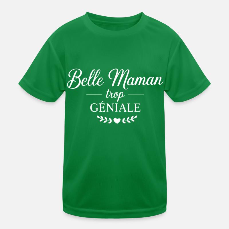 Schöne Mutter zu toll Kinder Funktions-T-Shirt