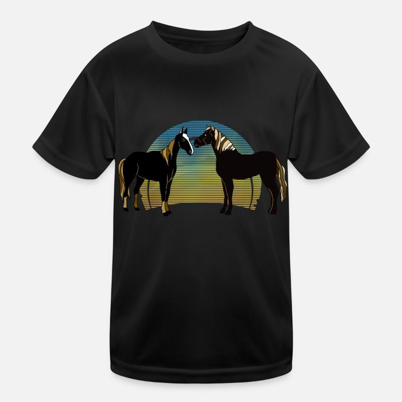 Chevaux T-shirt sport Enfant