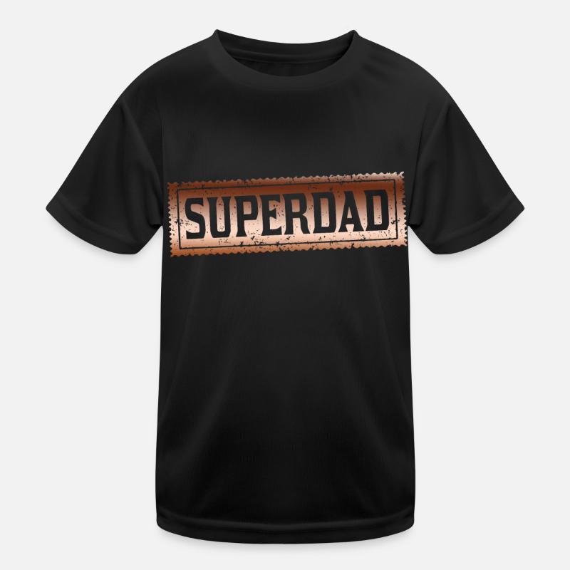 Superdad Kinder Funktions-T-Shirt