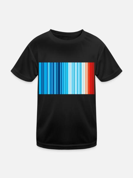 Climate - Kids Functional T-Shirt - black - Front