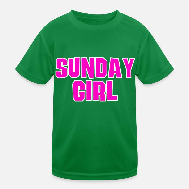 Fille du dimanche T-shirt sport Enfant