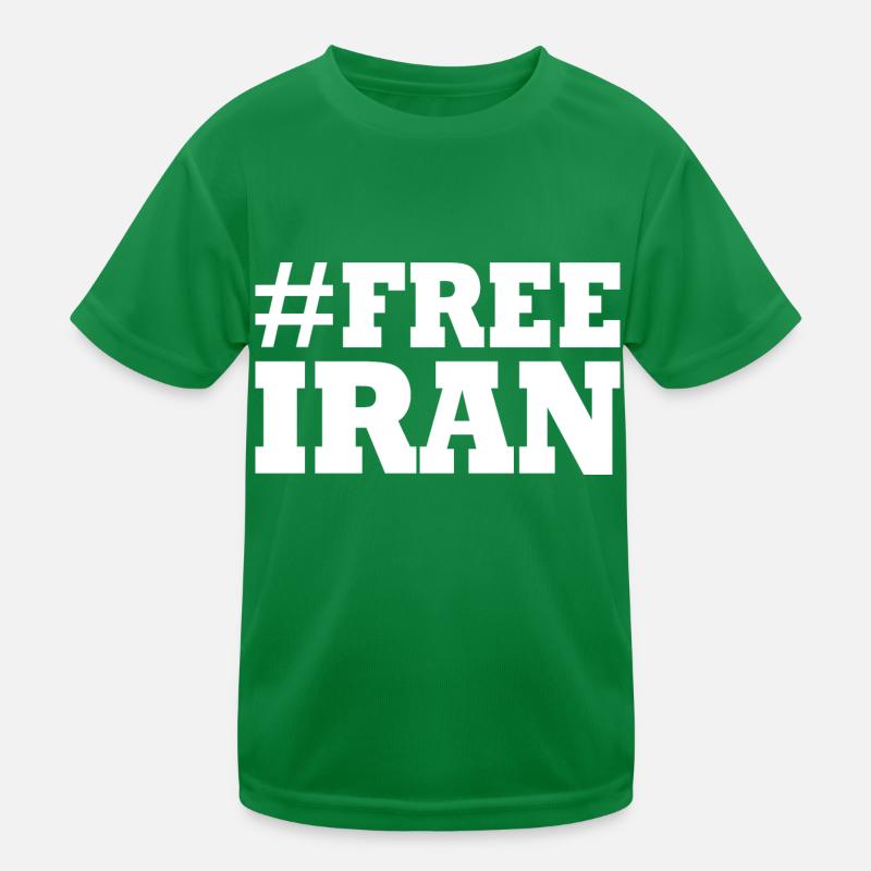Free iran Kinder Funktions-T-Shirt