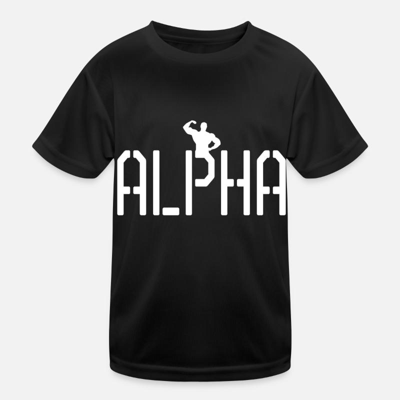 Alpha stark Kinder Funktions-T-Shirt