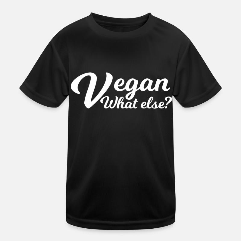 Vegan Veggie Kinder Funktions-T-Shirt