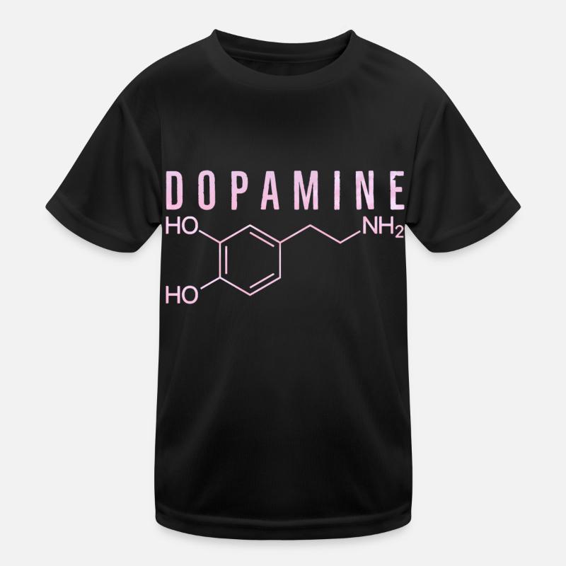 Molécule de dopamine T-shirt sport Enfant