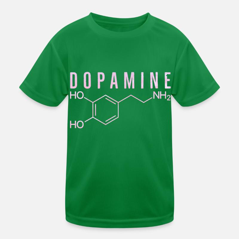 Molécule de dopamine T-shirt sport Enfant