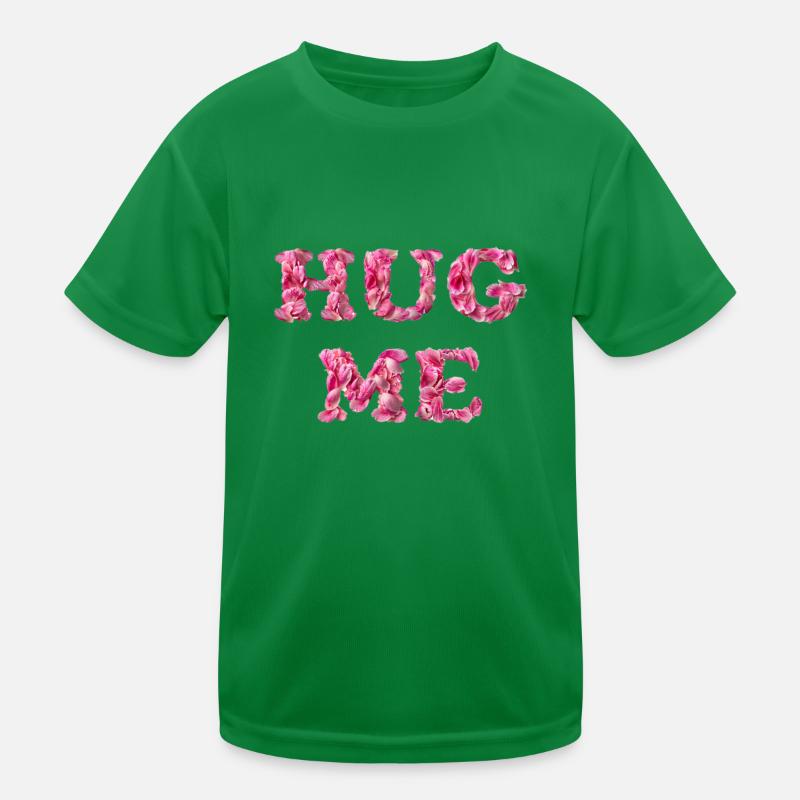 Hug Me mit Rosenblättern Kinder Funktions-T-Shirt