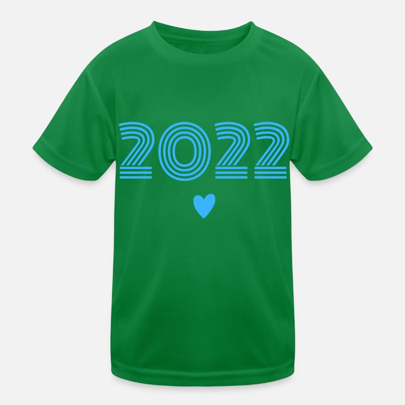 Born in 2022 boy Kids Functional T-Shirt