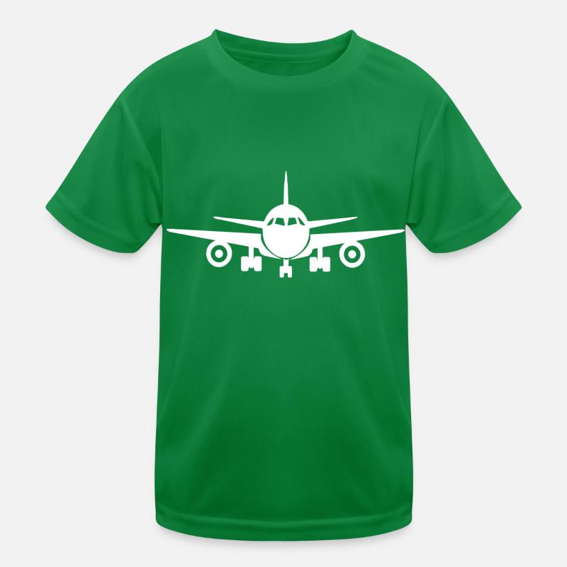 Avion de passagers, conception d’avion cool T-shirt sport Enfant