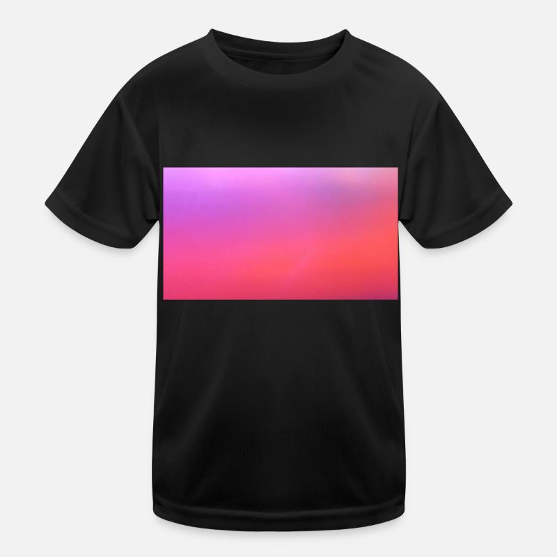Sky 124 - Kinder Funktions-T-Shirt - Schwarz