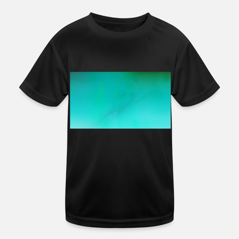 Ocean 123 - Kinder Funktions-T-Shirt - Schwarz
