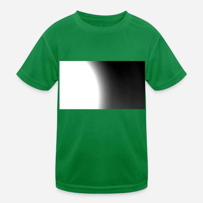 Moon Black & White 114 Kinder Funktions-T-Shirt