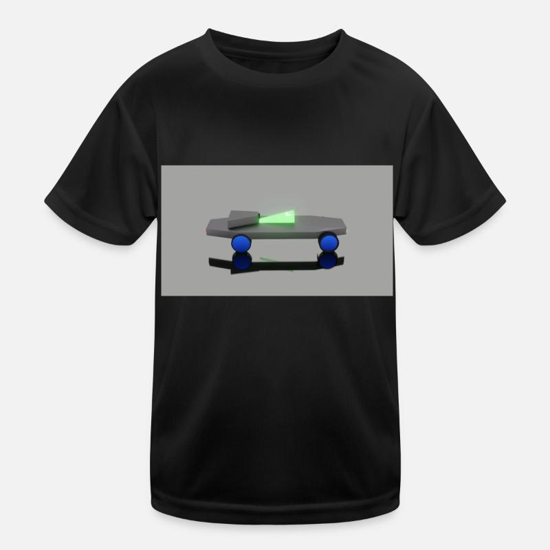 Neon Auto Kinder Funktions-T-Shirt