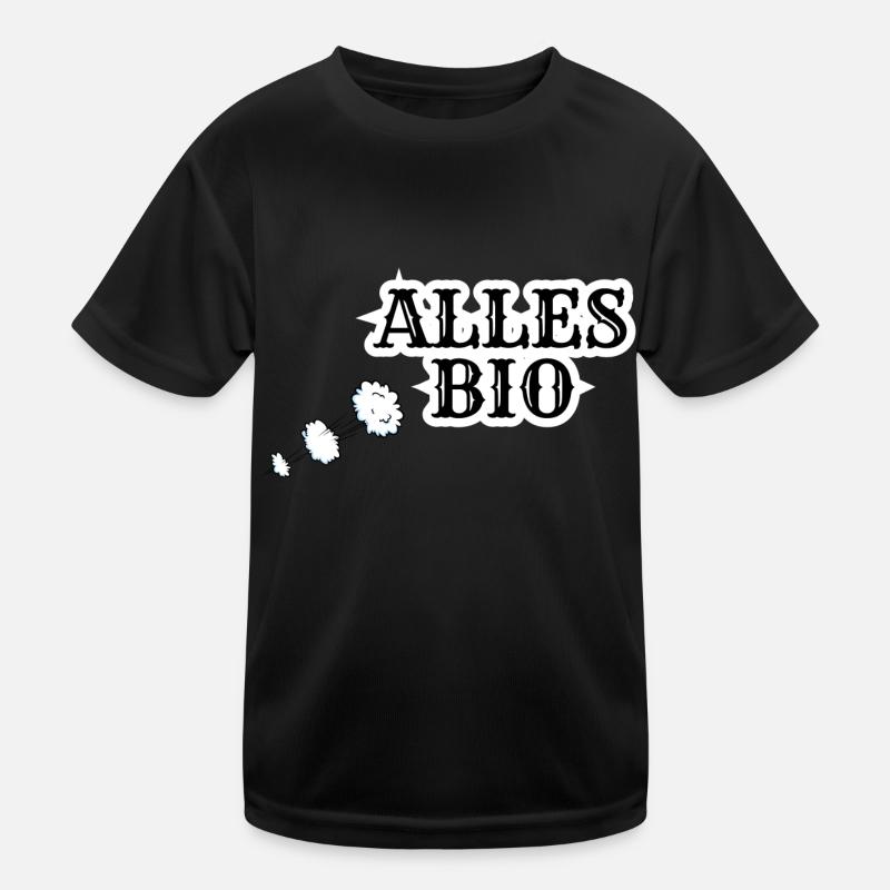 Alles Bio Kinder Funktions-T-Shirt