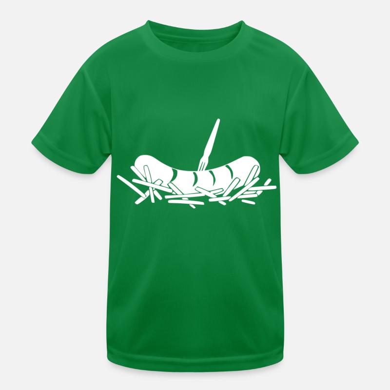 Frites currywurst T-shirt sport Enfant