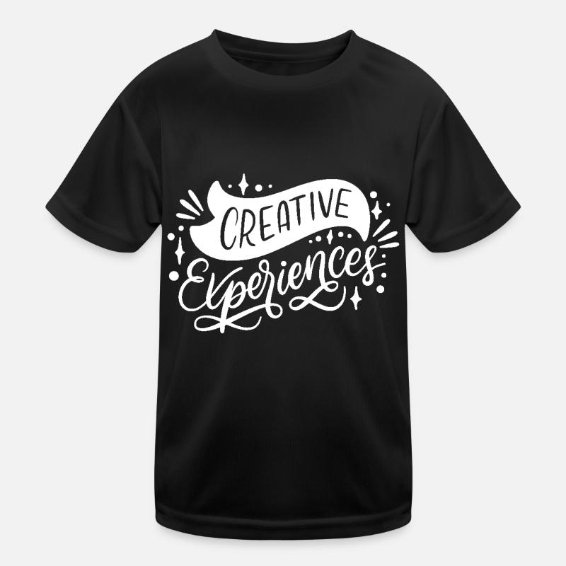 Idea Creative Font Kids Functional T-Shirt