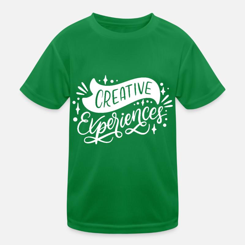 Idea Creative Font Kids Functional T-Shirt