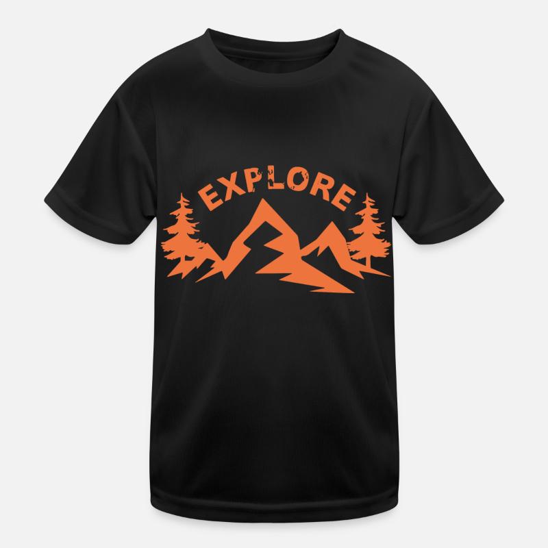 Explore Kids Functional T-Shirt
