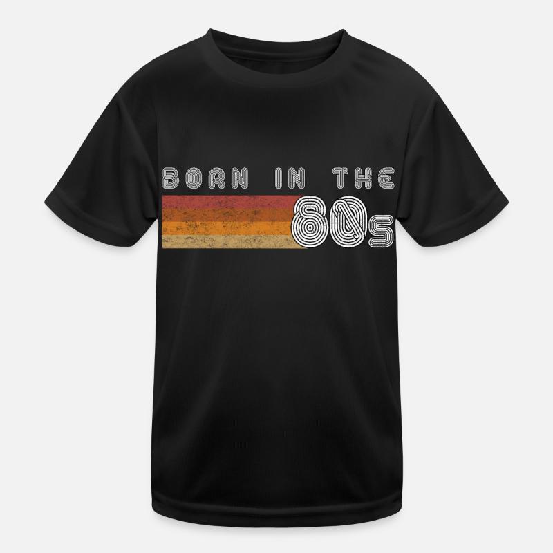 Né dans les années 80 T-shirt sport Enfant