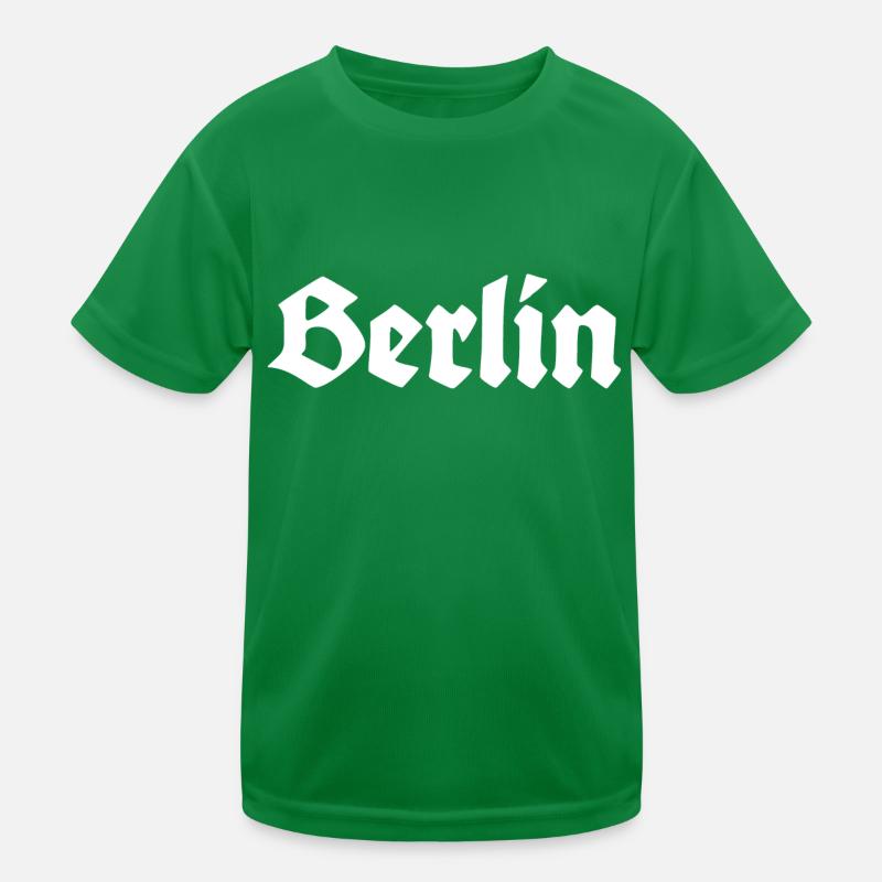 Berlin - Brandenburg Gate - Alexanderplatz Kids Functional T-Shirt
