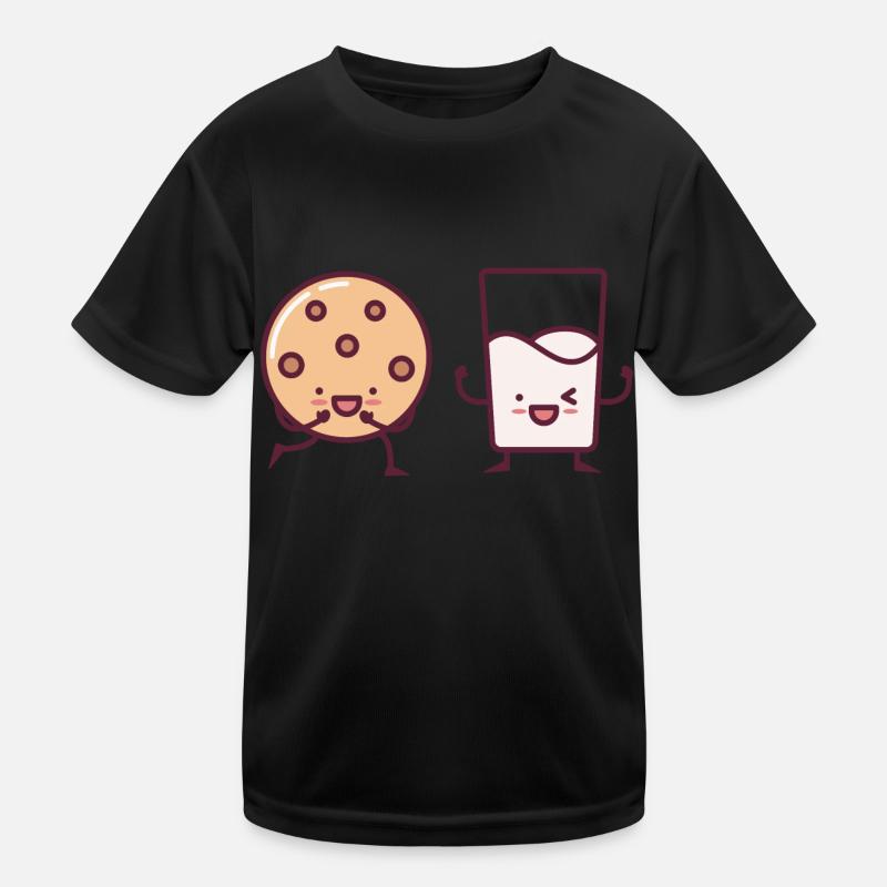Biscuits au chocolat de Noël T-shirt sport Enfant
