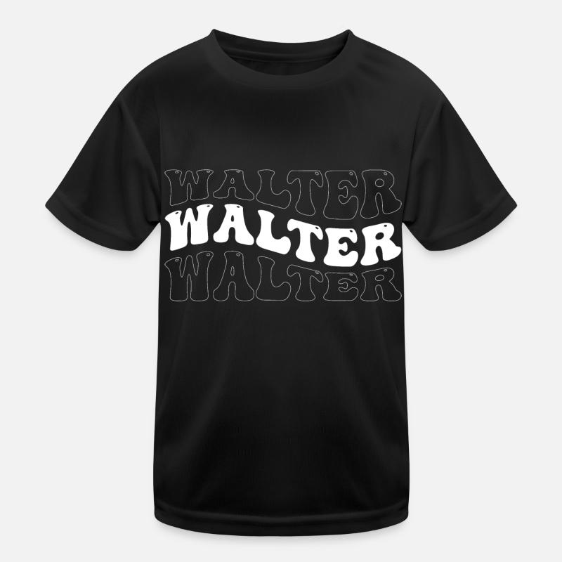Funny Walter Groovy 4 Men Women Cool Walter Tie Kids Functional T-Shirt