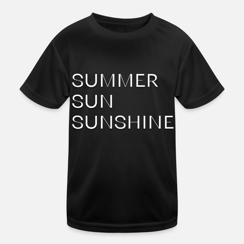 Summer Sun Sunshine Sommer Sonne Sonnenschein Kinder Funktions-T-Shirt