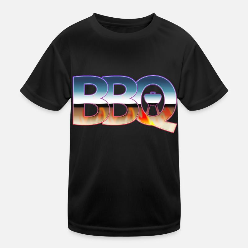 BBQ Kids Functional T-Shirt