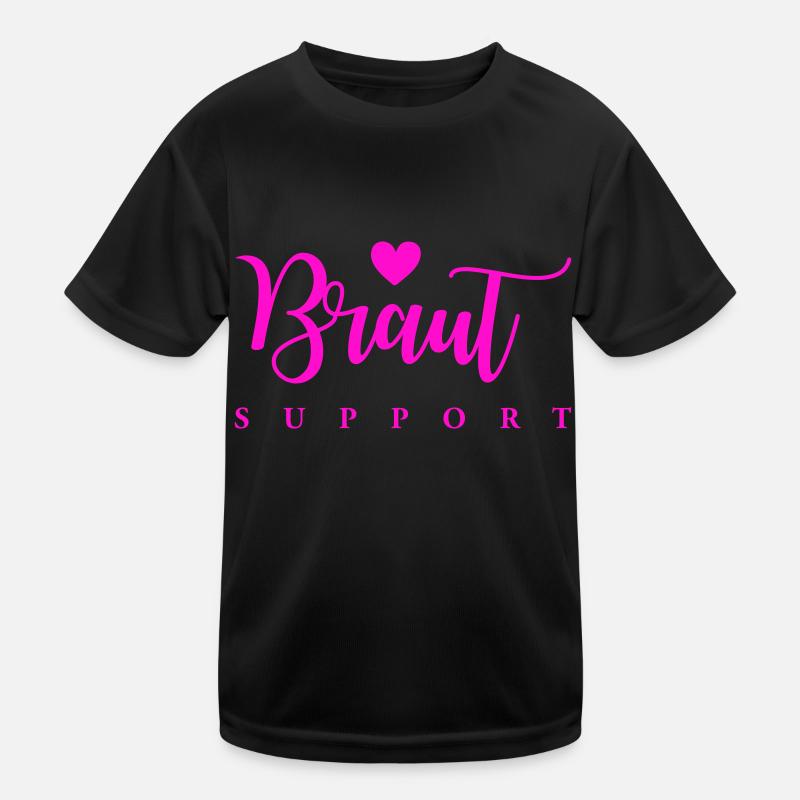 braut support Kinder Funktions-T-Shirt