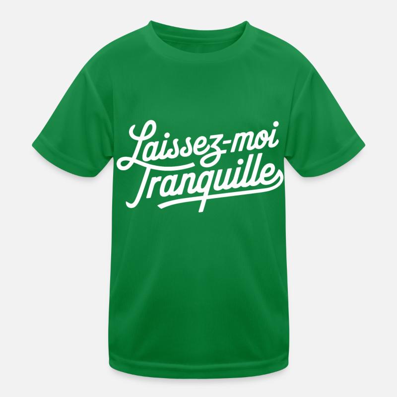 Laissez-moi tranquille T-shirt sport Enfant