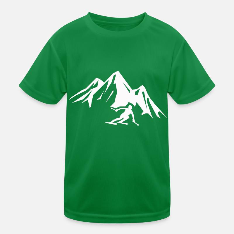 Montagnes de ski T-shirt sport Enfant